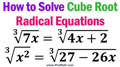 how to rewrite cube root.